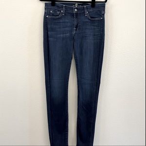 7 for all mankind slim fit straight leg Roxanne jeans